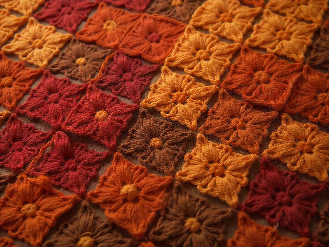 Handgewebter Wollteppich